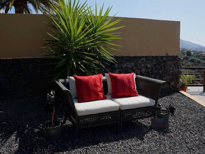 Bungalow für 5 Personen, mit Garten und Terrasse sowie Ausblick, kinderfreundlich auf La Palma - 3