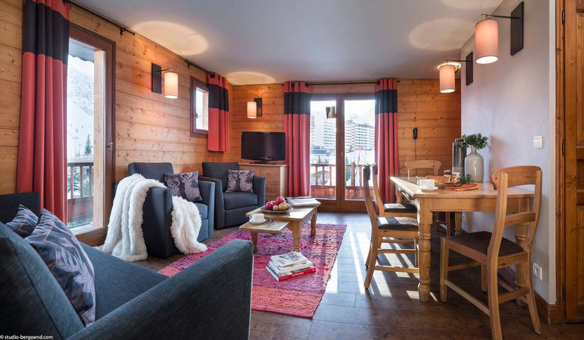 Gîte pour 6 personnes, avec balcon à Tignes - 2