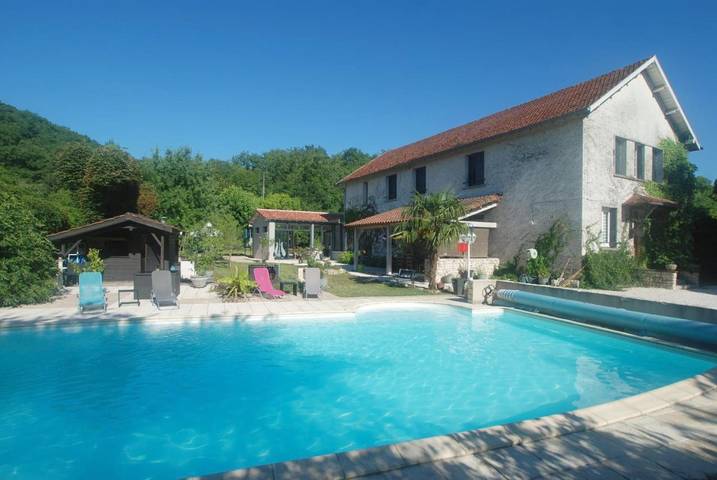 Maison d’hôte pour 2 personnes, avec Terrasse ainsi que Jardin et Piscine à Souillac