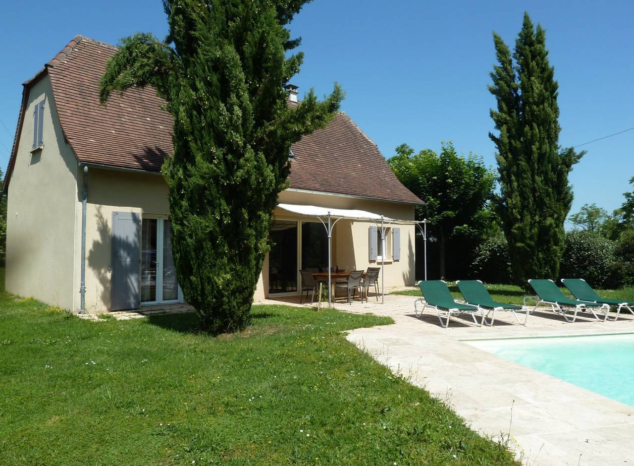 Maison 3* avec piscine privée à Loubressac in Loubressac, Massif central