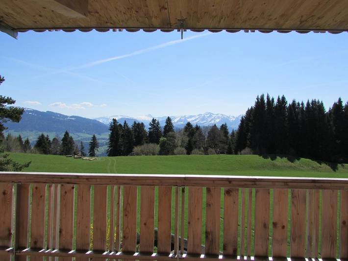 Ferienwohnung für 3 Personen, mit Balkon und Terrasse sowie Garten und Ausblick in Sulzberg (Österreich) - 4