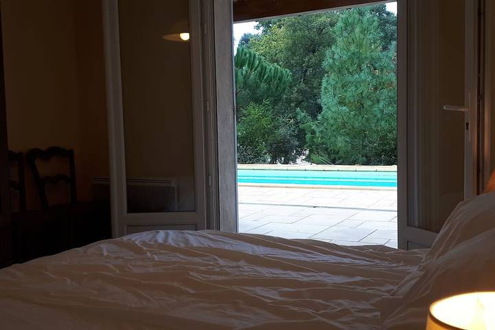 Location de vacances pour 14 personnes, avec jardin ainsi que terrasse et bassin pour enfant dans Plage des Vergnes - 4