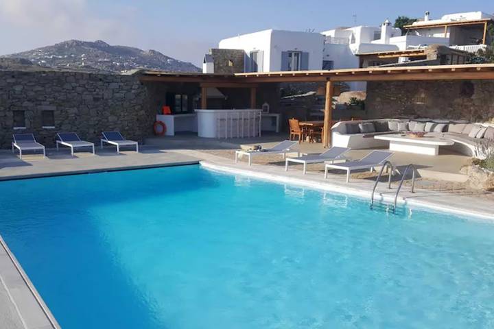 Villa mit pool für 7 Personen, mit Garten auf Mykonos - 2