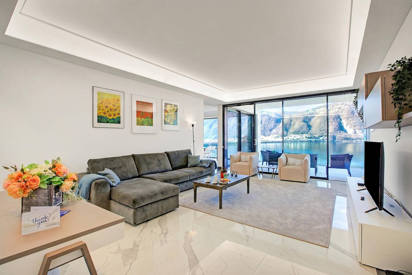 Geheel appartement, Residenza La Fontana in Bissone, Luganomeer