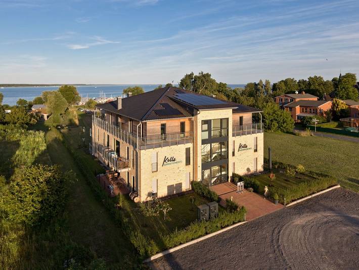 Ferienwohnung für 5 Personen, mit Seeblick und Ausblick sowie Balkon und Balkon/Terrasse, kinderfreundlich in Klink - 4