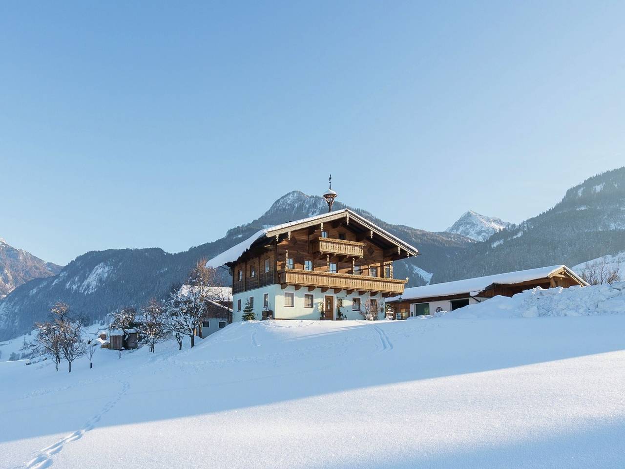 Geheel appartement, Cozy Apartment in Embach Austria near Ski Area in Lend, Ski Amadé