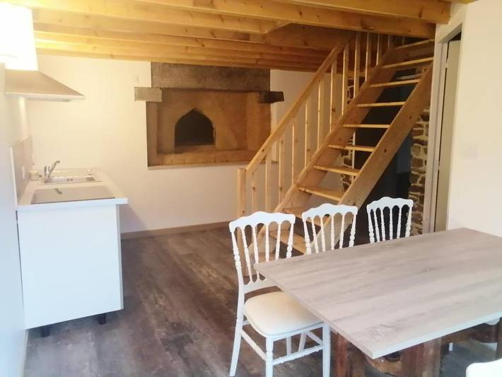 Maison de campagne pour 5 personnes, avec terrasse et jardin