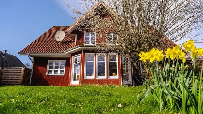 Ferienwohnung für 6 Personen, mit Garten in Goltoft