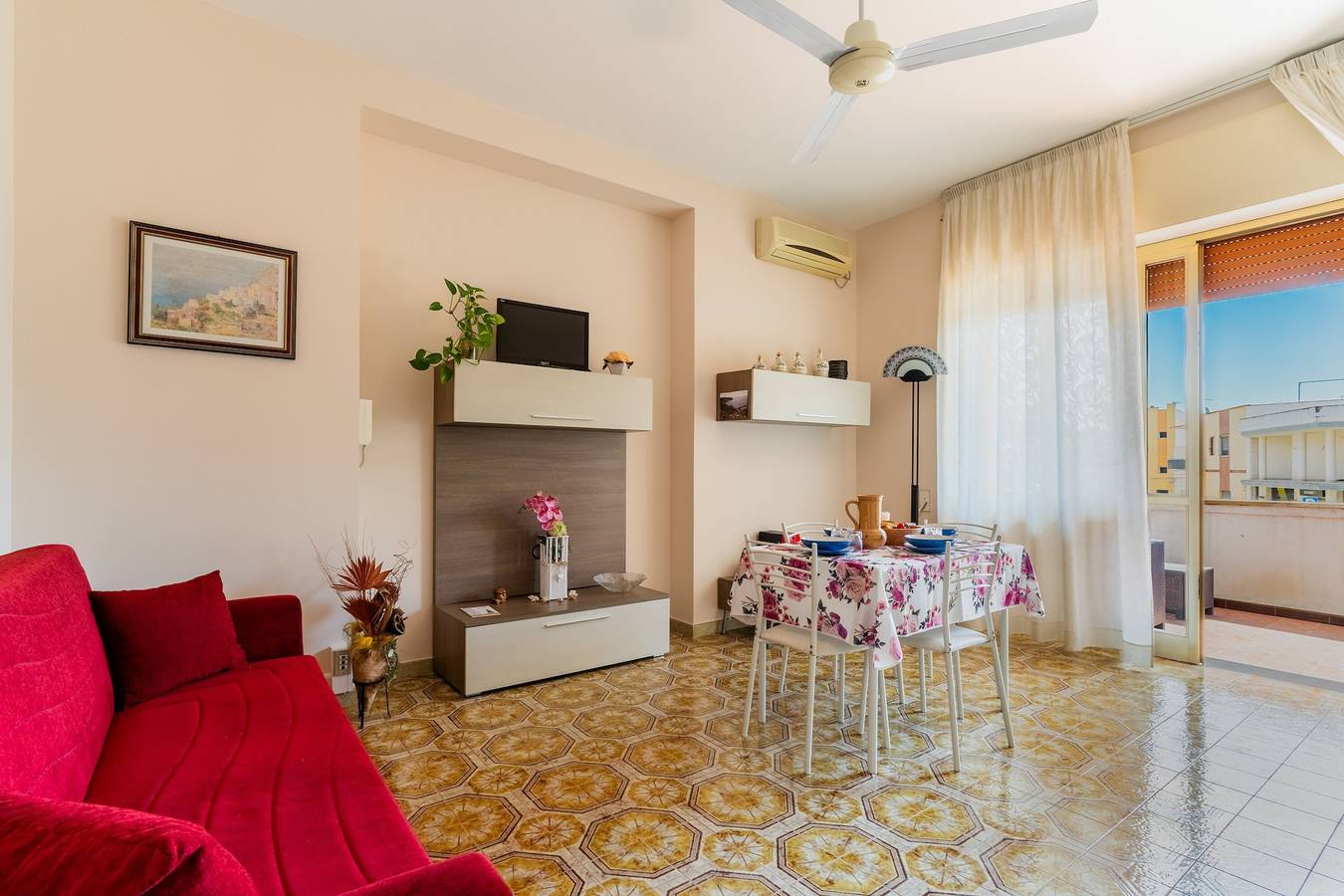 Ganze Wohnung, Ferienwohnung "Casa Vacanze Lu Pizzu Di Nardó" mit 2 privaten Terrassen, Balkon und Wlan in Nardò, Nardò (gemeinde)