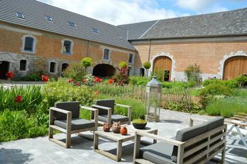 Cottage pour 2 personnes, avec vue et jardin à Modave