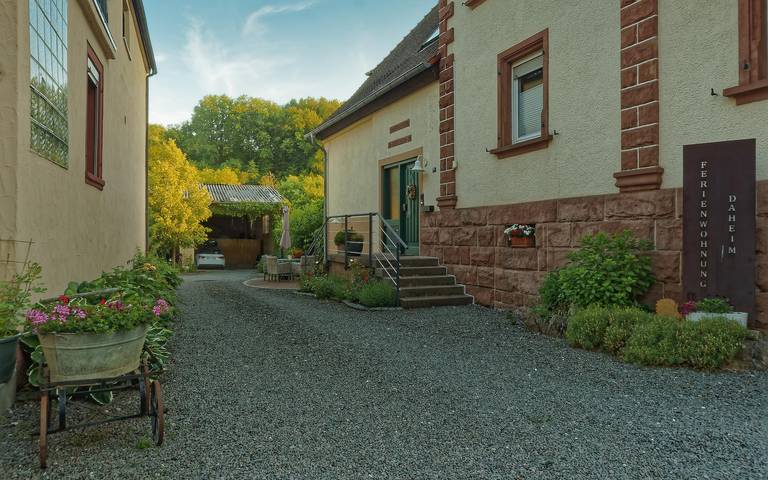 Ferienwohnung für 2 Personen, mit Garten, kinderfreundlich