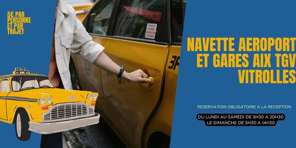 Hôtel pour 3 personnes, avec terrasse et jardin à Vitrolles - 2