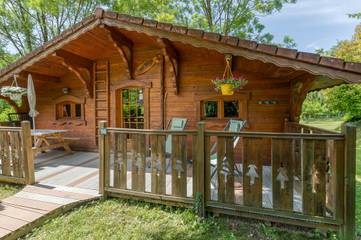 Hütte für 4 Personen, mit Sauna, mit Haustier in Französische Alpen