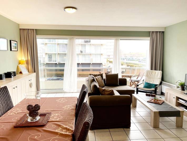 Location de vacances pour 4 personnes, avec terrasse à Nieuwpoort