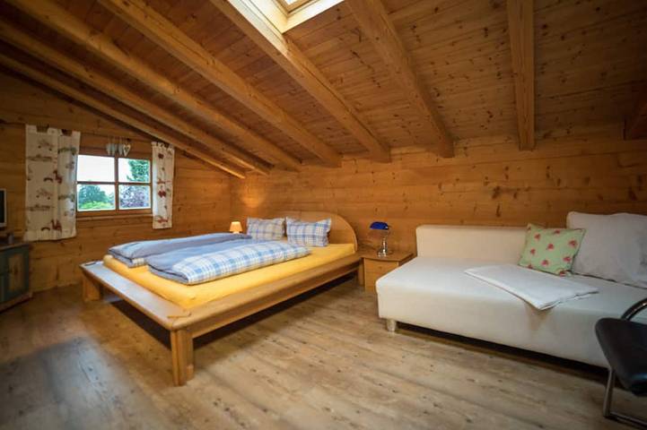 Ferienwohnung für 2 Personen, mit Balkon und Garten in Das Blaue Land - 3