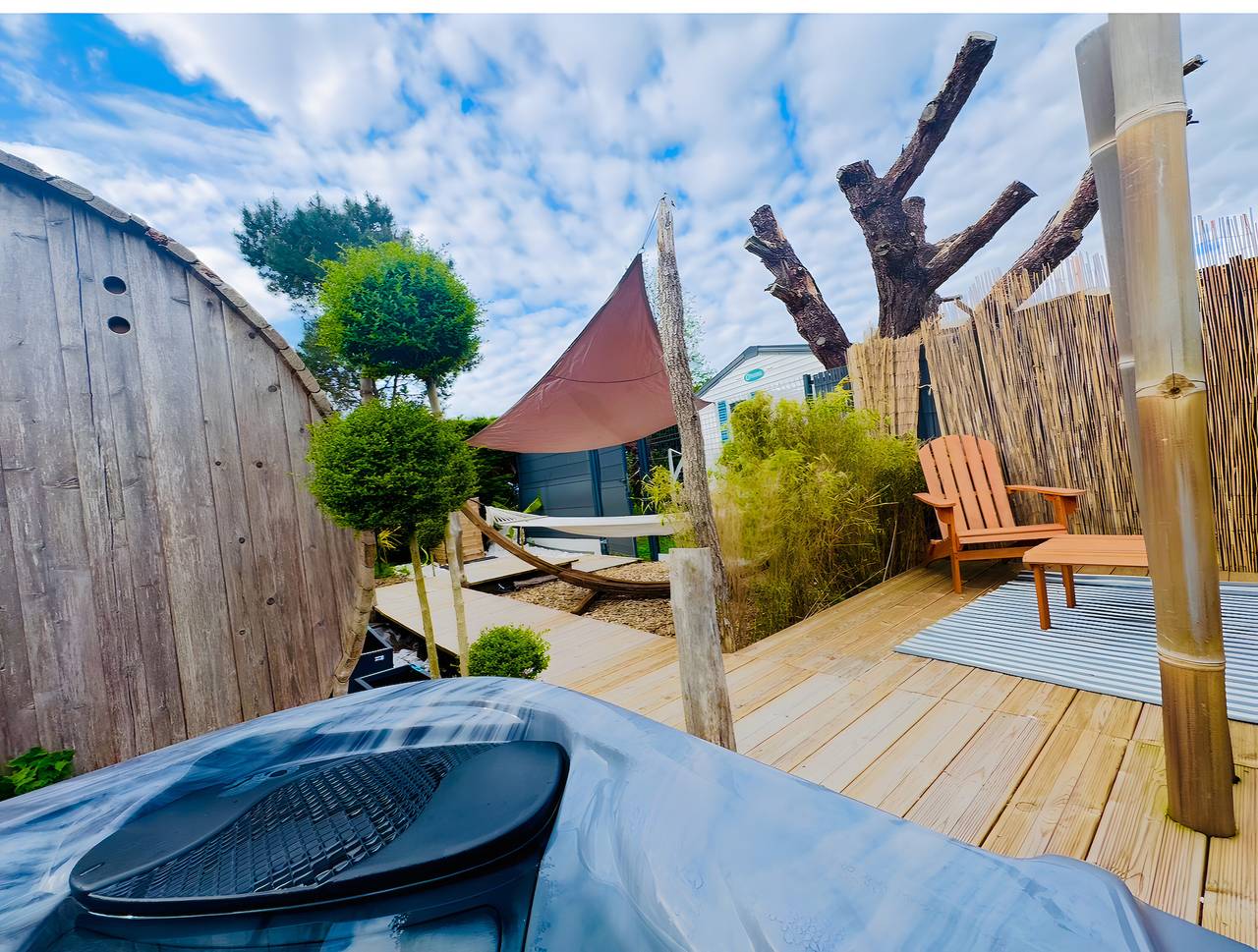 Bungalow "Près Plages Sauna Privé" avec terrasse privée et Wi-Fi in Les Hospitaux (Erquy), Erquy