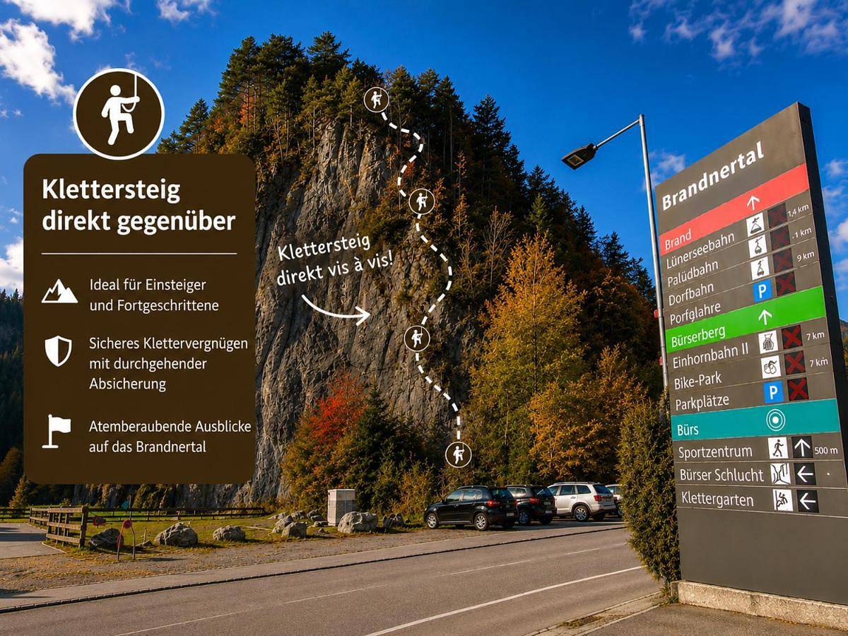 Crown Living Holiday Home "Zum Klettersteig" Bürs, up to 18 guests - Sauna - Climbing Wall - Ski & Bike Storage - Highspeed Wifi - Free Parking in Bürs, Rätikon Gebirgsgruppe