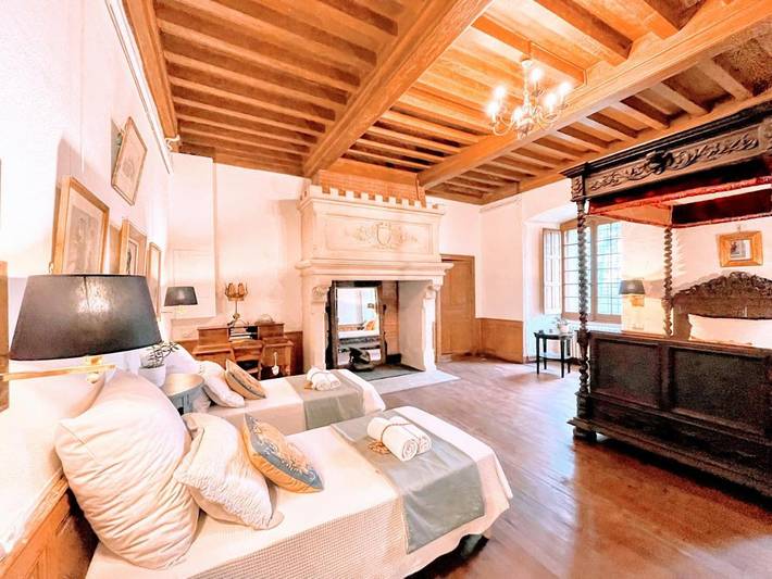 Gîte pour 6 personnes, avec jardin et vue, adapté aux familles à Castelnau-Valence - 4