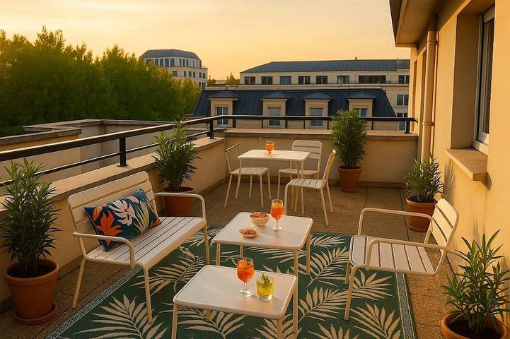 Appartement de vacances pour 11 personnes, avec balcon - 1