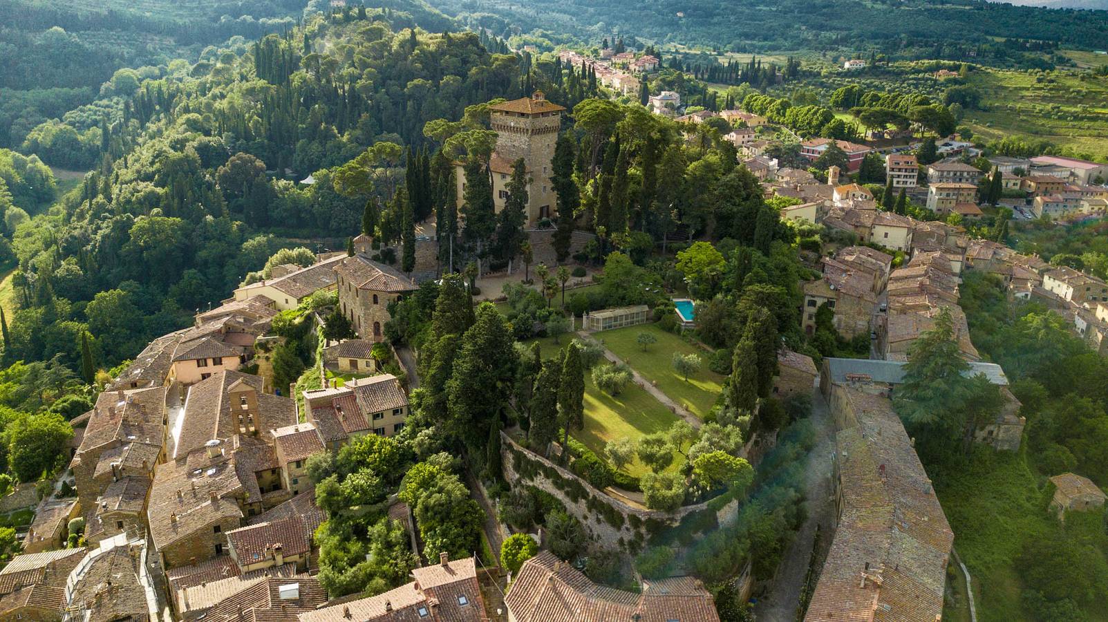 Rocca di Cetona - a Medieval Castle in Colle Di Val D'elsa, Chianti