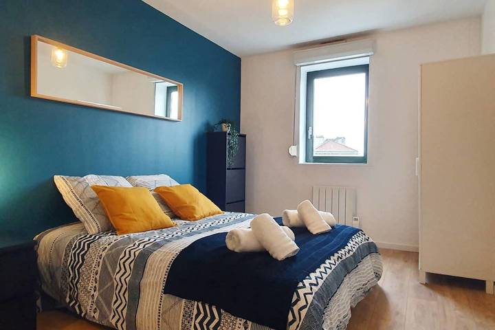 Gîte pour 6 personnes, avec balcon, adapté aux familles à Le Havre - 2