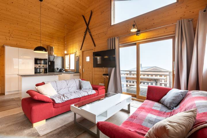Maison de vacances pour 8 personnes, avec balcon à Font-Romeu-Odeillo-Via