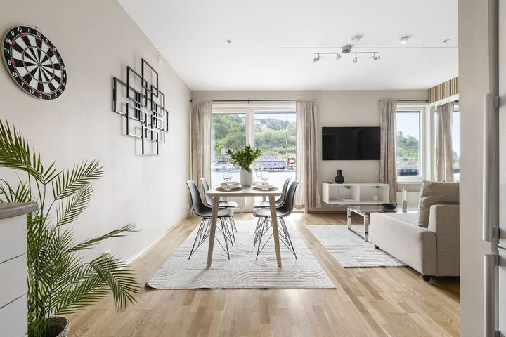 Apartament wakacyjny dla 8 osób, z widok na ocean w Oslo Gmina