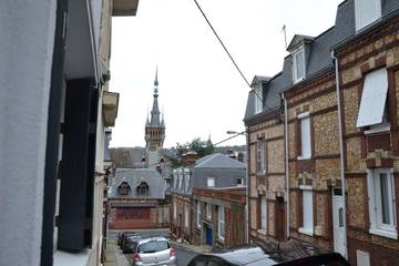 Gîte pour 4 personnes, avec jardin à Fécamp