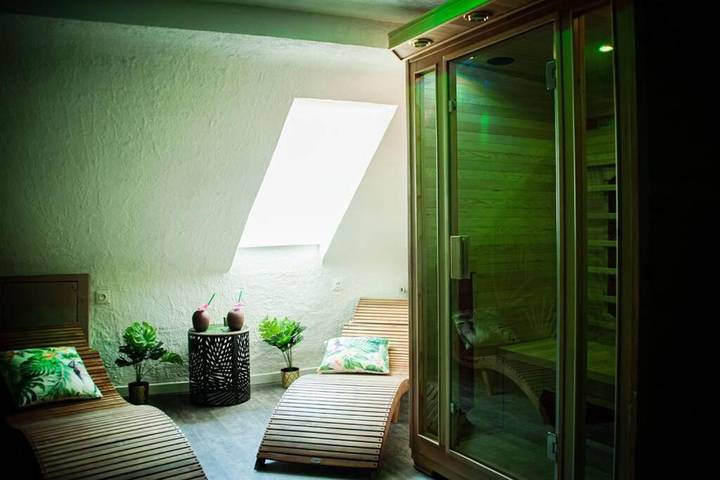 Maison de vacances pour 2 personnes, avec jacuzzi et sauna - 1