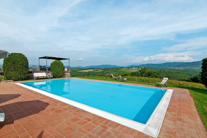 Hel lägenhet, Tenuta Branca – Solatio Apartment Comfort and Pool Amid Chianti Hills in San Casciano in Val di Pesa, Chianti