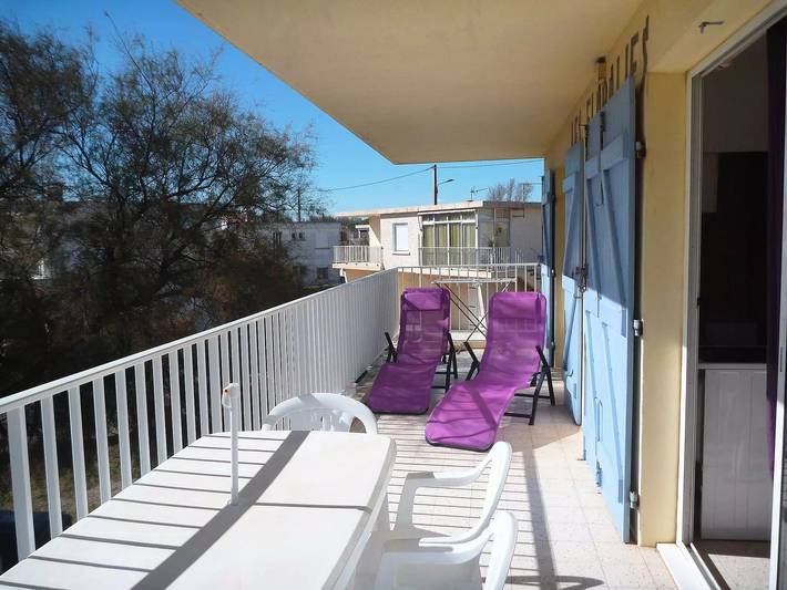 Ferienwohnung für 4 Personen, mit Terrasse in Marseillan-Plage