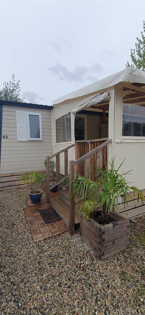 Ardèche - Location mobil-home 4/6 personnes dans camping *** in Saint-Julien-en-Saint-Alban, Privas