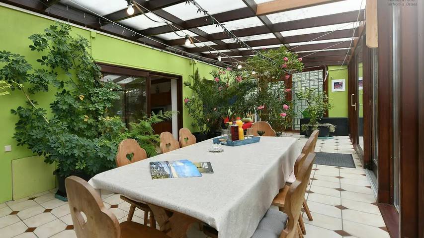 Luxus-ferienhaus für 4 Personen, mit Garten