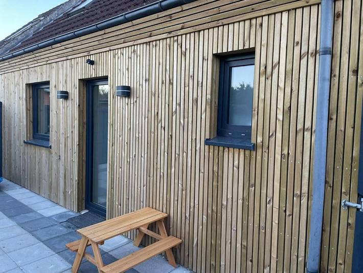 Ferienhaus für 6 Personen, mit Terrasse und Garten