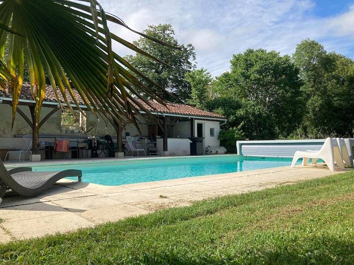 Maison de vacances pour 11 personnes, avec vue et terrasse ainsi que piscine et jardin
