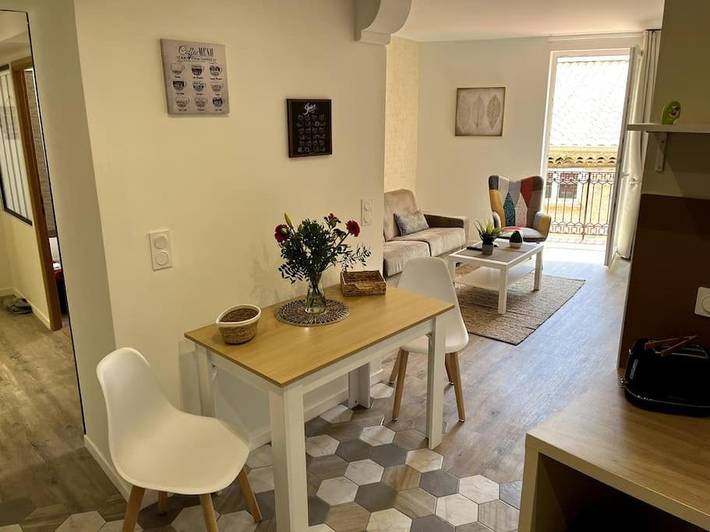 Appartement de vacances pour 2 personnes, avec balcon