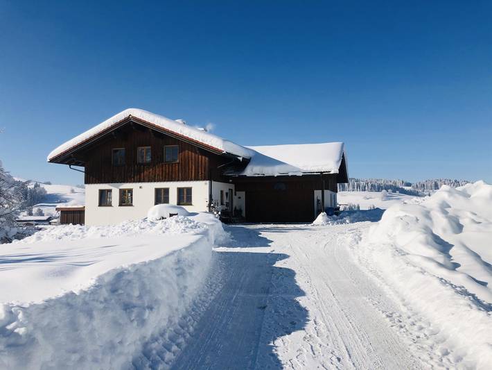 Ferienwohnung für 4 Personen, mit Garten in Oberstaufen