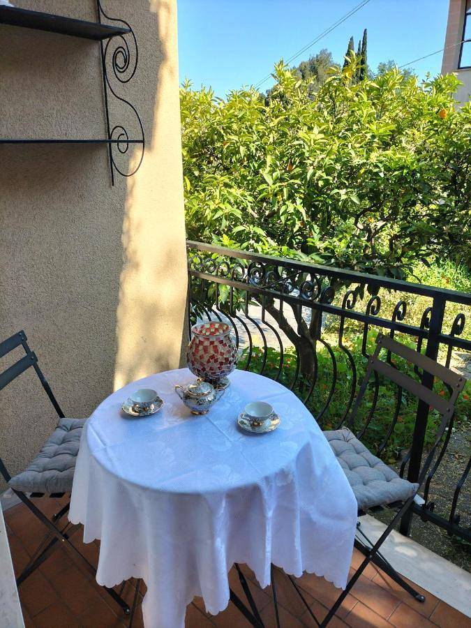 Ferienhaus für 5 Personen, mit Balkon und Terrasse sowie Garten und Ausblick