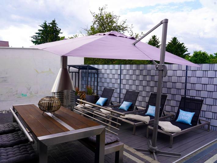Ferienhaus für 7 Personen, mit Terrasse und Whirlpool sowie Garten und Sauna in Senftenberg - 4