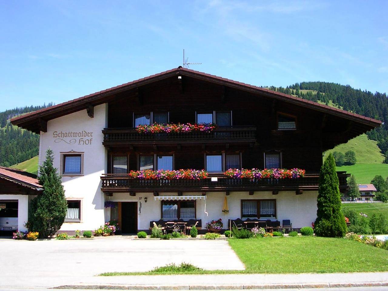 Schattwalder Hof in Schattwald, Allgäuer Alpen (Österreich)
