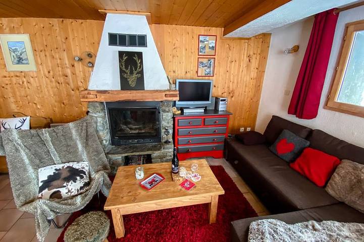 Appartement de vacances pour 6 personnes, avec Balcon ainsi que Jacuzzi et Jardin à Bonneval-sur-Arc