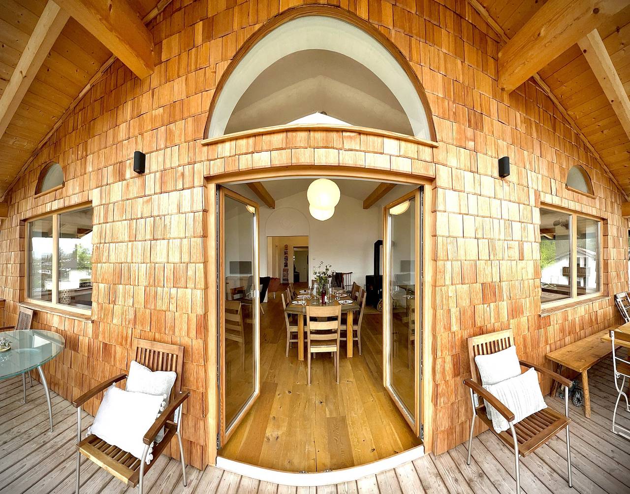 Ferienhaus Bachperle am Fuße des Wilden Kaisers - Fewo Bachperle mit Balkon im Alpenlandhaus zentral und gleichzeitig naturnah gelegen in Kiefersfelden, Bayerische Alpen