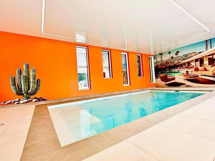 Appartement de vacances pour 4 personnes, avec vue ainsi que terrasse et piscine