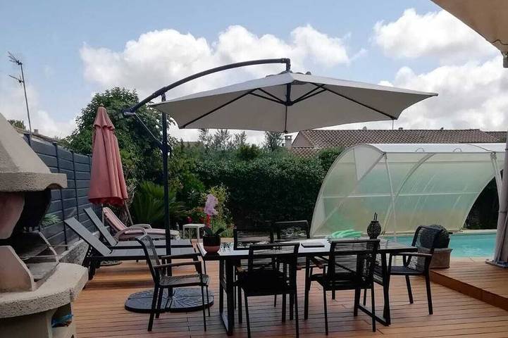 Maison de vacances pour 6 personnes, avec terrasse et jardin