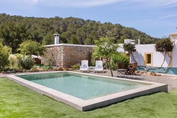 Ferienhaus in Port de Sant Miquel, Sant Joan de Labritja für 4 