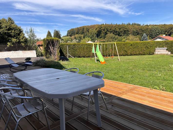 Location de vacances pour 10 personnes, avec Terrasse et Jardin dans Jussarupt