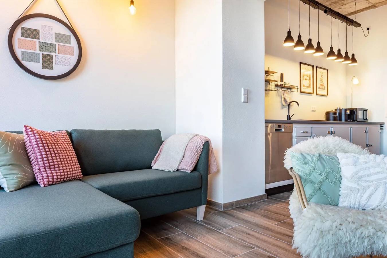 Ganze Wohnung, Apartment 'Antonia' mit Bergblick, gemeinsamer Terrasse und Wlan in Eslohe, Hochsauerlandkreis