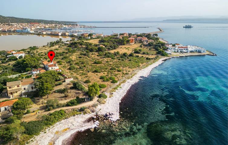 Sonnenuntergangsterrasse Strandwohnung in Carloforte, Sulcis Iglesiente