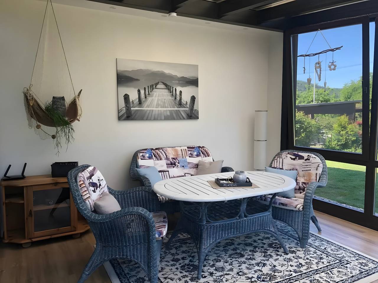 Bungalow 'Lili’s auf der Halbinsel' mit Meerblick, privater Terrasse und Wlan in Waldeck, Waldecker Land