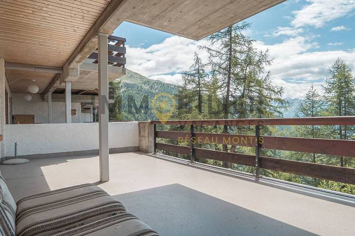 Gîte pour 5 personnes, avec balcon dans Chandolin - 3